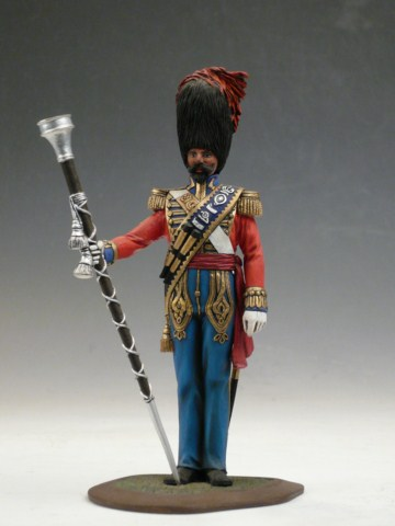 TAMBOUR-MAJOR ANGLAIS 1870