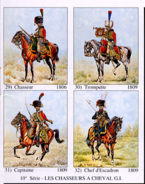 Rgiments du pass, srie 10 : Les chasseurs  cheval G.I.