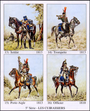 Rgiments du pass, srie 5 : Les cuirassiers