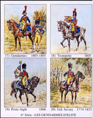 Rgiments du pass, srie 6 : Les gendarmes d'lite