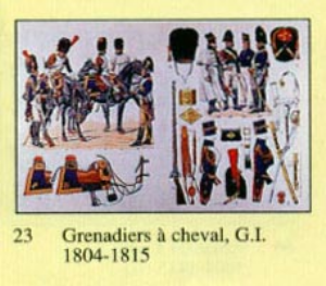 Grenadiers  Cheval G.I 1804-1815