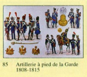 Artillerie  Pied de la Garde 1808-1815