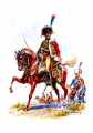 Officier chasseurs  cheval