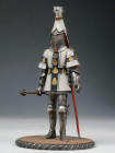 CHEVALIER COQUILLE HEAUME CHIEN