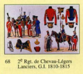 2me Rgt Chevau-lgers GI, Trompettes et Off 1810-1815