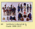 Artillerie  Cheval de la Garde 1800-1815
